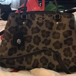 Coach Animal Print Purse and Wallet
